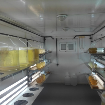 containers amenages aquaculture